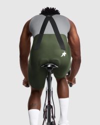 ASSOS MILLE GT BIB SHORT S11 MOSS GREEN Cuissard vélo pas cher