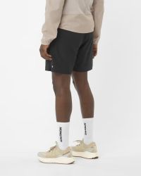 SALOMON SHAKEOUT CORE NO LINER 7" DEEP BLACK  Short running pas cher