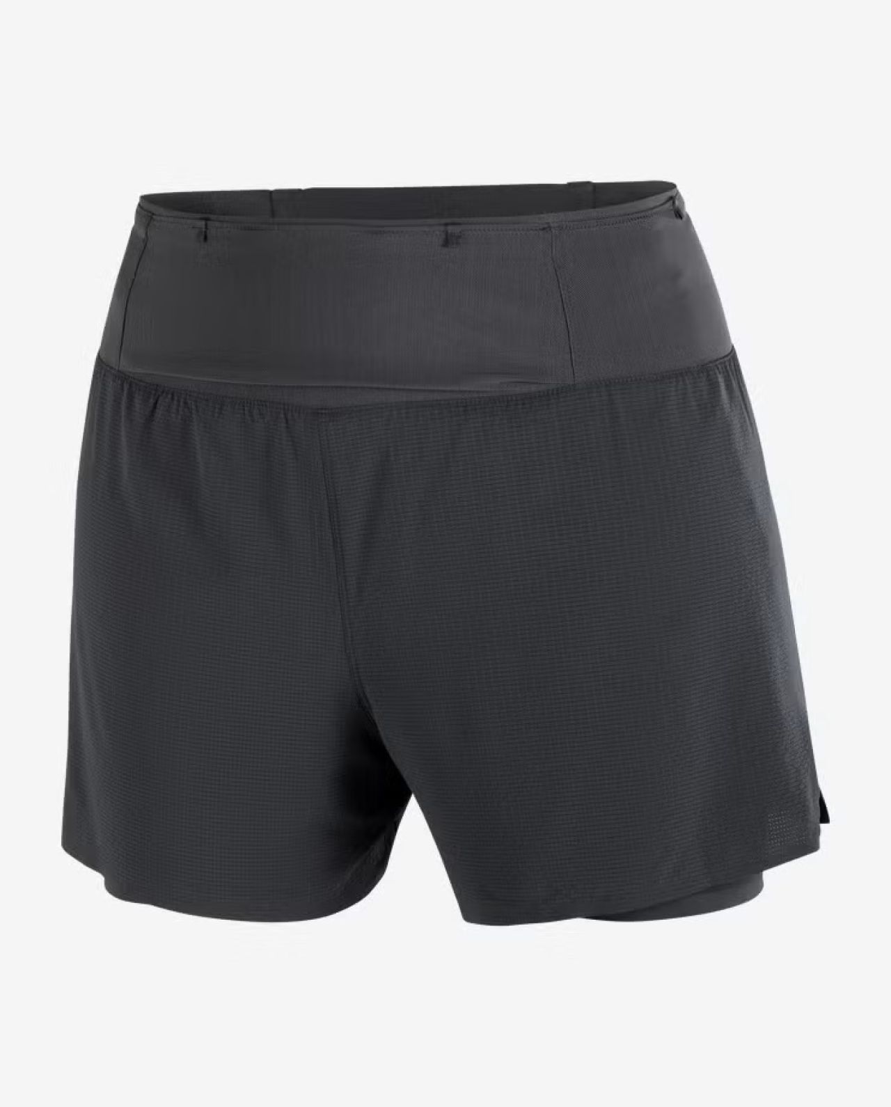 SALOMON SENSE AERO 2IN1 TRAIL 4"W DEEP BLACK   Short running