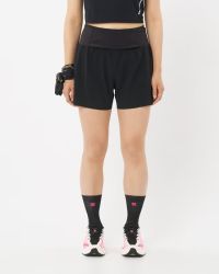 SALOMON SENSE AERO 2IN1 TRAIL 4"W DEEP BLACK   Short running pas cher