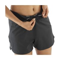 SALOMON SHKout CORE SHORTS 4" W DEEP BLACK  Short running pas cher