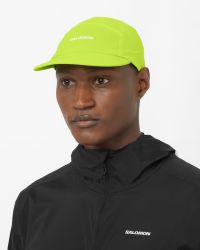 SALOMON SENSE AERO CAP ACID LIME Casquette running pas cher