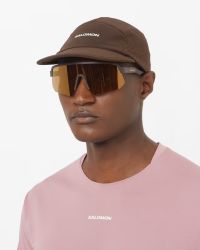 SALOMON SENSE AERO CAP COFFE BEAN Casquette running pas cher