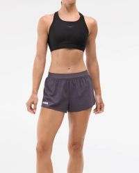 HOKA  RACE DAY W SPLIT SHORT SQUID INK Short Running pas cher