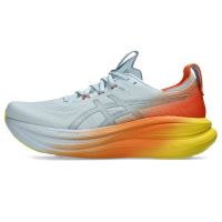 ASICS GEL NIMBUS 28 SKY, SUN ET PEACH Chaussure running asics pas cher