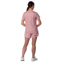 MIZUNO CORE GRAPHIC TEE SHORT SLEEVE ROSE ELEGANCE  Tee shirt running pas cher