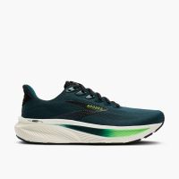 BROOKS GHOST 17 ATLANTIC DEEP ET GREEN  Chaussures de running pas cher