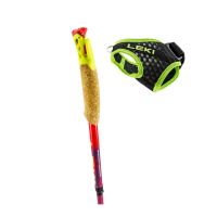 LEKI BATONS ULTRATRAIL FX ONE ROUGES ET VIOLET Batons de trail pas cher