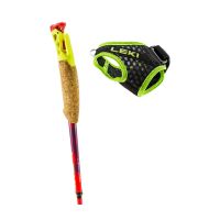 LEKI BATONS ULTRATRAIL FX ONE SUPERLITE ROUGE ET VIOLET Batons de trail pas cher