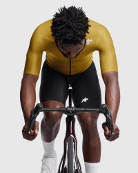 ASSOS MILLE GT JERSEY S11 EVO GOLDE YELLOW Maillot vélo pas cher