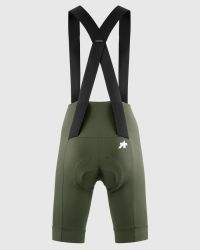 ASSOS CUISSARD UMA BIB SHORTS S11 MOSS GREEN Cuissard vélo femme pas cher