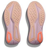 HOKA MACH 7 LILAC CREAM ET TANGERINE  Chaussure running Hoka femme pas cher