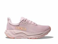 HOKA ARAHI 8 LILAC CREAM ET NEON CANTALOUPE  Chaussures de running pas cher