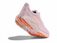 HOKA ARAHI 8 LILAC CREAM ET NEON CANTALOUPE  Chaussures de running pas cher