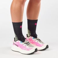 SALOMON AERO GLIDE 4 GRVL VANILLA ICE ET KNOCKOUT PINK Chaussures de gravel pas cher