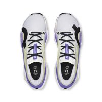 ON RUNNING CLOUDBOOM MAX WHITE ET JUNIPER Chaussures de running pas cher