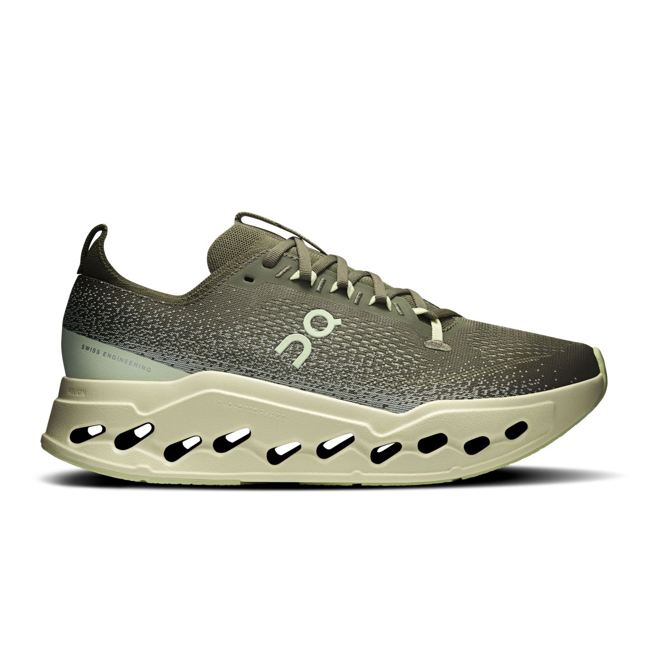 ON RUNNING CLOUDSURFER MAX OLIVE ET SEEDLING Chaussures de running
