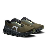 ON RUNNING CLOUDMONSTER 3 OLIVE ET ECLIPSE Chaussures de running pas cher