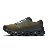 ON RUNNING CLOUDMONSTER 3 OLIVE ET ECLIPSE Chaussures de running pas cher