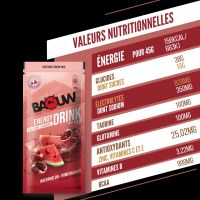 BAOUW BOISSON ISOTONIQUE PASTEQUE ET GRENADE 45G Boisson d effort pas cher