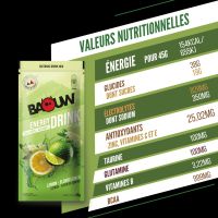 BAOUW BOISSON ISOTONIQUE CITRON ET FLEUR DE SUREAU 45G Boisson d effort pas cher