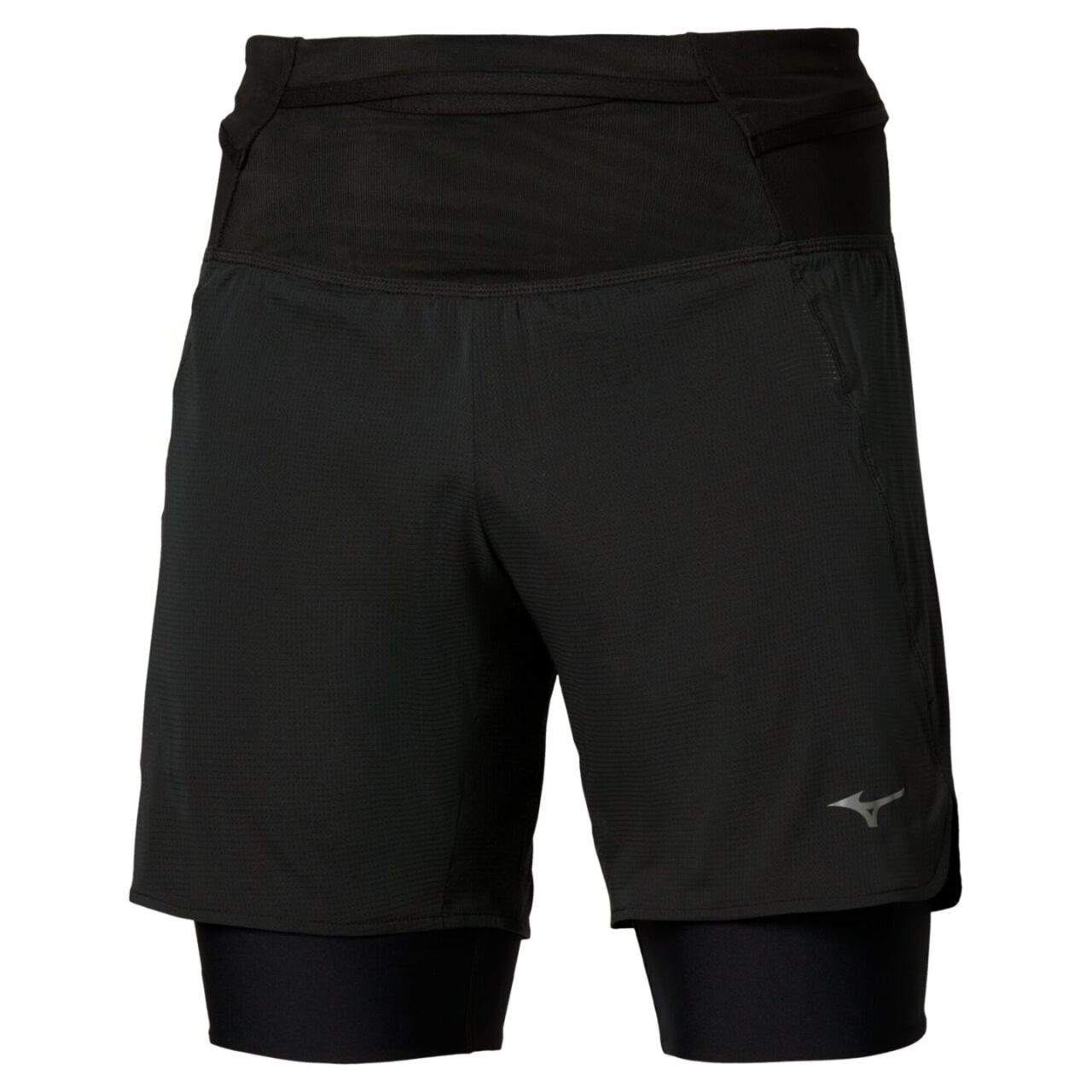 MIZUNO MULTIPOCKET TRAIL SHORT 2 EN 1  Short Running Homme
