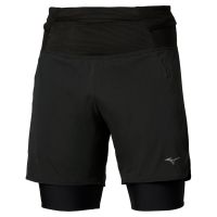 MIZUNO MULTIPOCKET TRAIL SHORT 2 EN 1  Short Running Homme