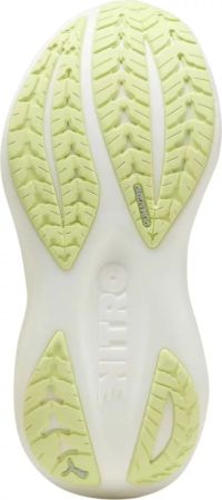 PUMA MAGMAX NITRO 2 ARGENT MISTE ET APPLE SPRITZ  Chaussures de running pas cher