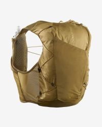 SALOMON ACTIVE SKIN 12 SET BRILLIANT OLIVE ET WILLOW  Sac à dos trail