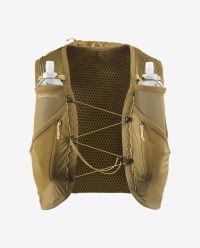 SALOMON ACTIVE SKIN 12 SET BRILLIANT OLIVE ET WILLOW  Sac à dos trail pas cher