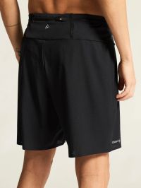 CRAFT PRO TRAIL  SHORT BLACK Short Running homme pas cher