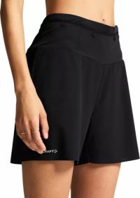 CRAFT PRO TRAIL  SHORT BLACK Short Running femme pas cher