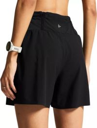 CRAFT PRO TRAIL  SHORT BLACK Short Running femme pas cher