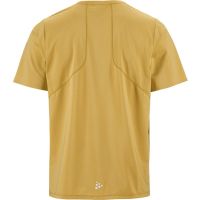 CRAFT PRO TRAIL SS TEE 2 GREEN Tee shirt running pas cher