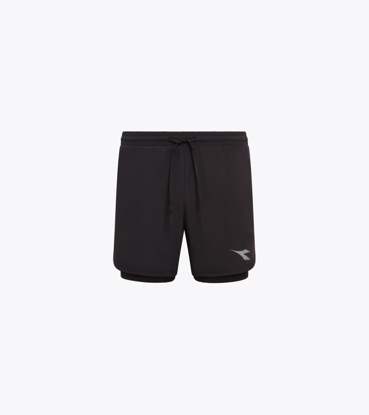 DIADORA SHORT 2 EN 1 NOIR Short de running