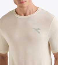 DIADORA SS TEE SHIRT STRATOUNO BLANC HIVER Tee shirt running pas cher