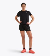 DIADORA SHORT 2 EN 1 FEMME NOIR Short de running pas cher