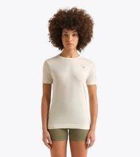 DIADORA SS TEE SHIRT STRATOUNO BLANC HIVER Tee shirt running pas cher