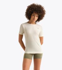 DIADORA SS TEE SHIRT STRATOUNO BLANC HIVER Tee shirt running pas cher