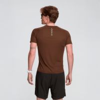 DAEHLIE TEE SHIRT RUN 365 CHOCOLATE Tee shirt running pas cher