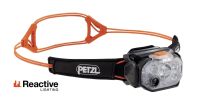 PETZL LAMPE SWIFT RL 1200 LUMENS BLACK ET ORANGE Lampe frontale