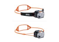 PETZL LAMPE SWIFT RL 1200 LUMENS BLACK ET ORANGE Lampe frontale pas cher