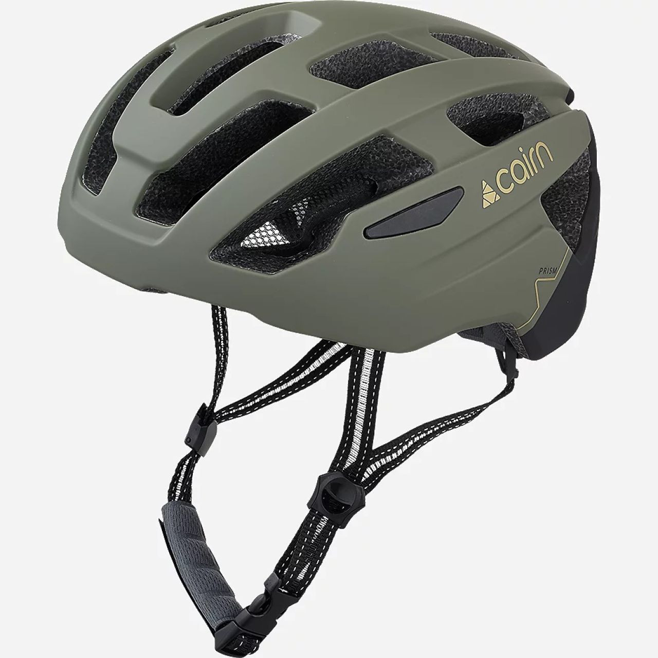 CAIRN PRISM II MAT OLIVE Casque vélo