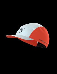 COMPRESSPORT 5 PANEL LIGHT CAP WHITE ET TIGERLILY  Casquette running