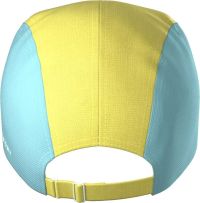 COMPRESSPORT 5 PANEL LIGHT CAP LEMON ET ETHER  Casquette running pas cher