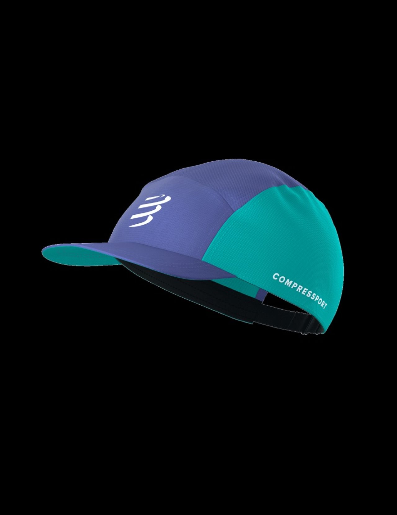 COMPRESSPORT 5 PANEL LIGHT CAP ORIENT BLUE  Casquette running