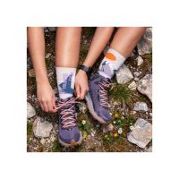 BV SPORT SOCQUETTE TREK SUMMIT HIGH LYOCELL DOLOMITES GRIS Chaussettes de randonnée pas cher