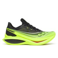 SAUCONY ENDORPHIN PRO 5 BLACK ET CITRON Chaussures running saucony