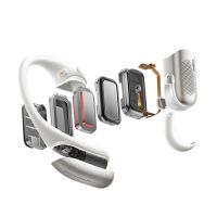 SHOKZ CASQUE BLUETOOTH OPENFIT PRO WHITE pas cher