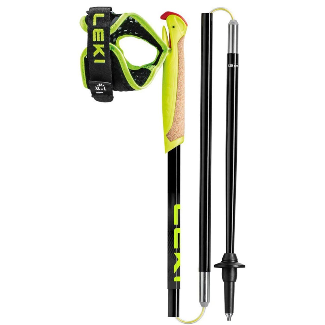 LEKI BATONS EVOTRAIL FX ONE TA BLACK ANTHRACITE  Batons de trail